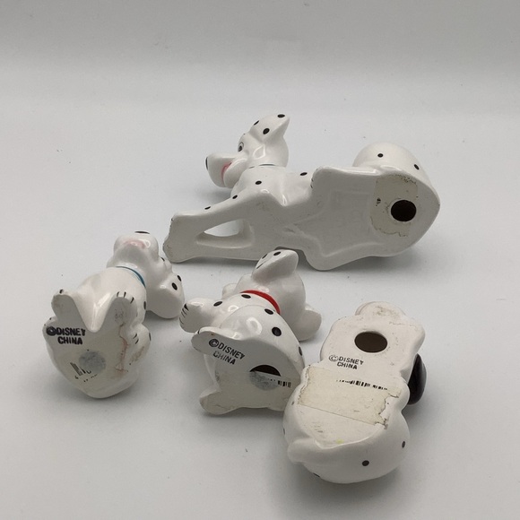 Four Vintage Disney 101 Dalmations Figurines - Picture 5 of 6